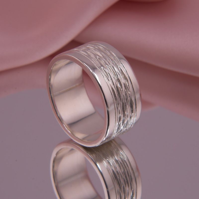 Unisex Ring Silber markant